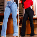 Calça Jeans Flare Modeladora Cintura Alta [Pague 1 Leve 3]