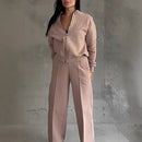 Conjunto Naomi™  em Moletom Premium com Jaqueta